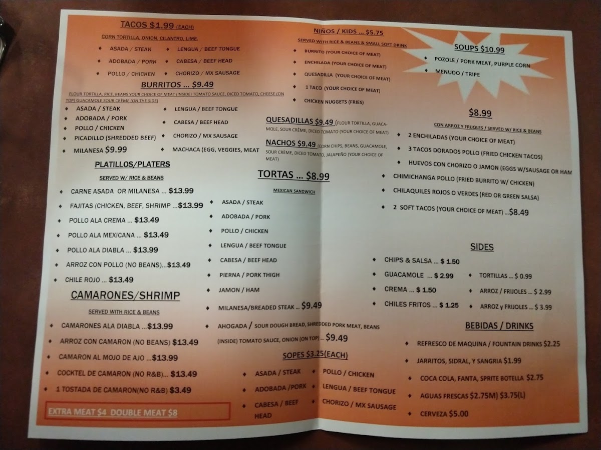 Taqueria La Venadita Menu - Image 5